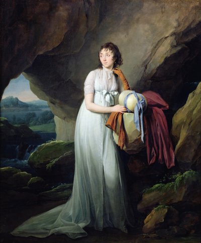 Portrait of a Woman in a Cave, possibly Madame d